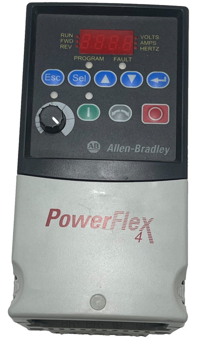 ALLEN-BRADLEY 22A-D2P3N104 PowerFlex 4 AC Drive 1.0HP 480V Ser A FRN 5.01 VFD