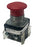 Allen-Bradley 800T-FXT6A5 30.5mm Push-Pull PB 2NC Ser T NEMA 4/13 Red Mushroom