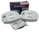 (2) First Alert CO605B Carbon Monoxide Alarm CO Detectors 9V Battery Powered