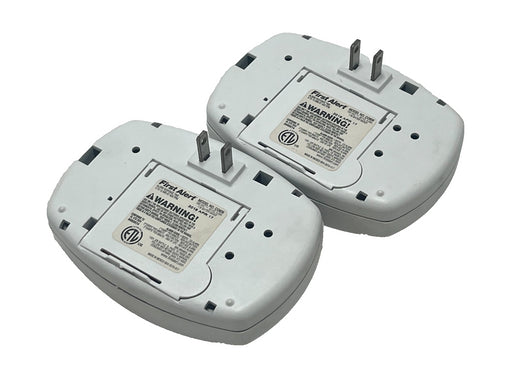 (2) First Alert CO605B Carbon Monoxide Alarm CO Detectors 9V Battery Powered