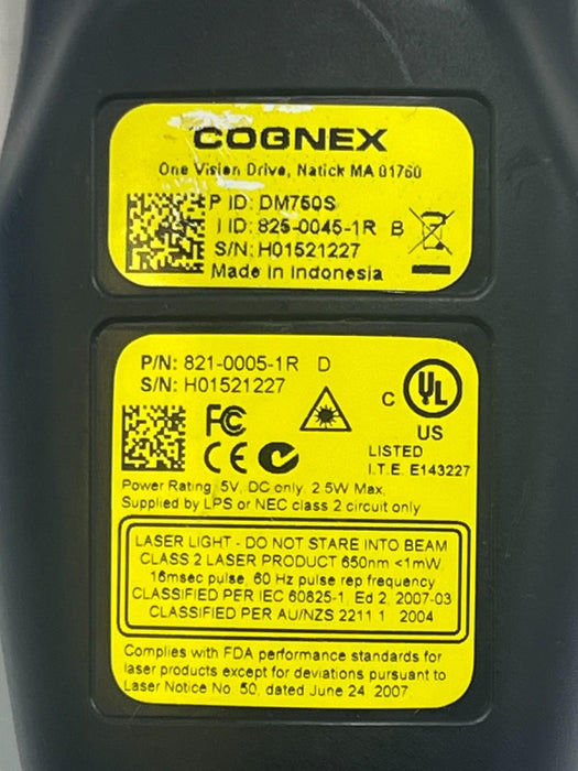 Cognex DataMan DM750S Handheld Barcode Scanner, NSNP