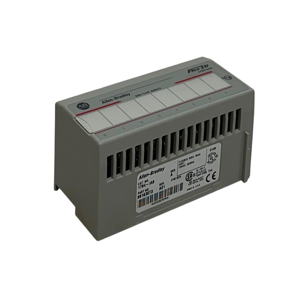 ALLEN BRADLEY 1794-IA8 /A Flex I/O Discrete Input MODULE 120VAC 8-Point DIN USNP