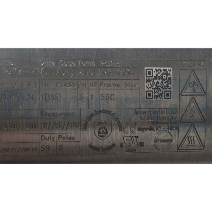 STOBER CLM502USHGO121 | CLM502U CLM cLEAN Motor SS Washdown Servo Motor 1HP NSNP