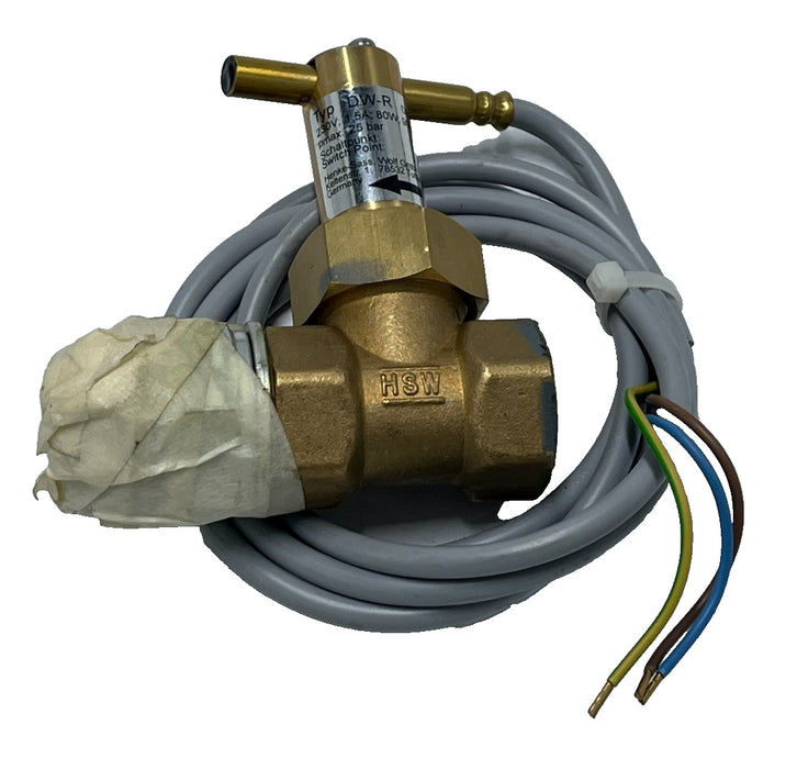 Henke Sass DW-R-20 Flow Switch HSW NW20 3/4" NPT 25 Bar 230V 1.5A