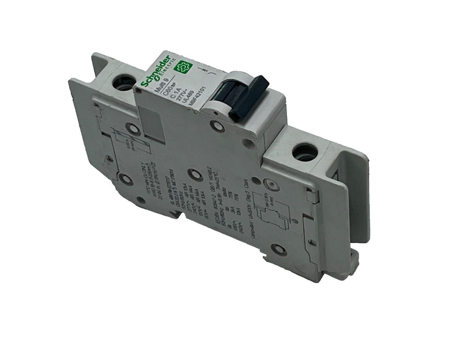 Schneider M9F42101 Multi9 C60BP Miniature Circuit Breaker 1P 1A C-Curve DIN