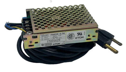TDK FAK24-0.7K Power Supply 24VDC 0.7A KEPCO FAK Series AC Input Open Frame