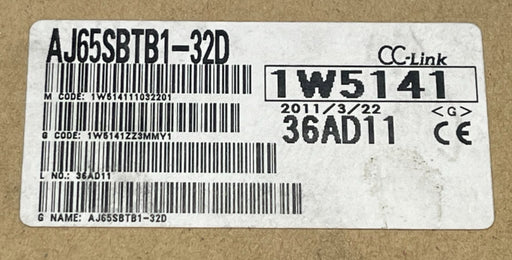Mitsubishi AJ65SBTB1-32D Digital Input Module MELSEC iQ-R CC-Link 32-Point 24VDC