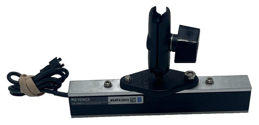 KEYENCE CA-DBB13 LED BLUE LIGHT BAR W/ OP-42282 DIFFUSION PLATE & 1/2" RAM BALL