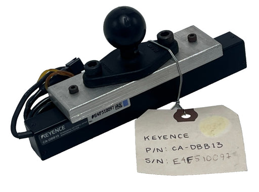 LOT OF 5 KEYENCE CA-DBB13 LED BLUE LIGHT BAR UNIT W/ RAM BALL ADAPTER MOUNT NSNP