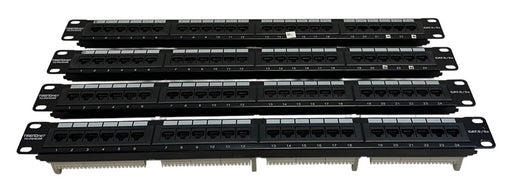 4 TRENDnet TC-P24C5E / P24T-K11 / E157358 Rack Mount Patch Panels CAT5/5E USNP