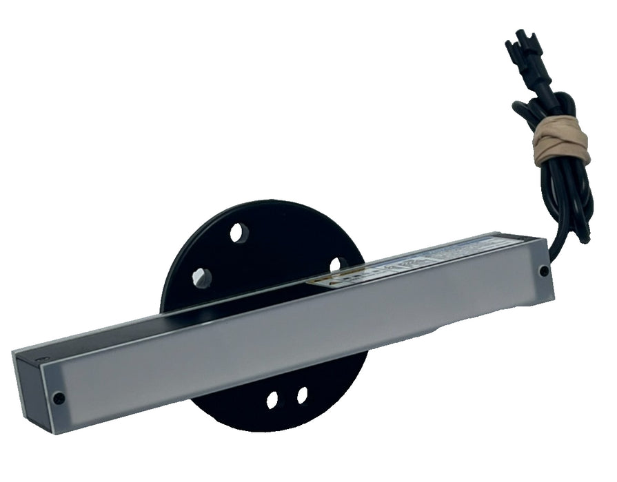 Keyence CA-DBB13 Blue LED Bar Light, OP-42282 Diffuser Plate, 1" ram ball