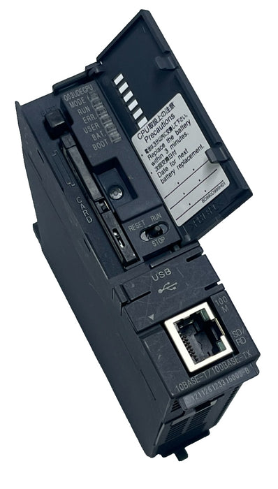 (2) Mitsubishi Q03UDECPU Universal Model Q PLC CPU Module Ethernet USB 30K Steps