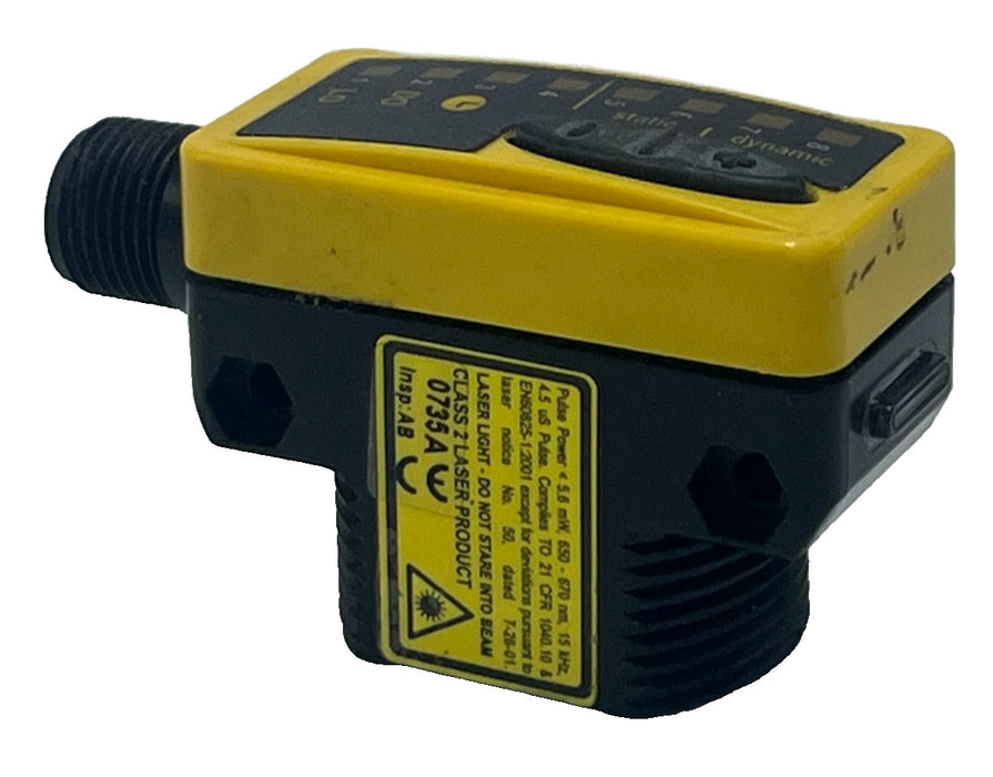 Banner QS30LDLQ WORLD-BEAM Q30 Laser Sensor Diffuse NPN 4-Pin M12