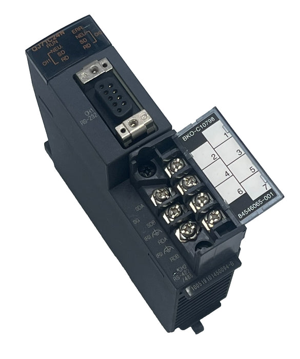 Mitsubishi QJ71C24N MELSEC-Q Serial Communication Module RS-232 RS-422/485