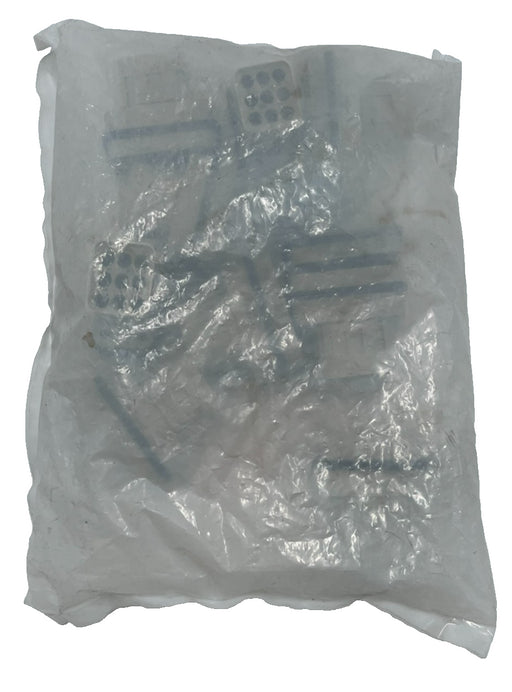 LOT of 10 Harting Han D 09120083001 8-Pin + Ground Plug Insert Male 10A 250V