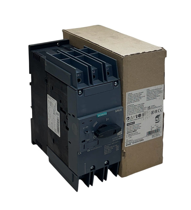 SIEMENS 3RV2742-5HD10 Sirius Circuit Breaker S3 Size 45 Amp Screw Terminal NSMP