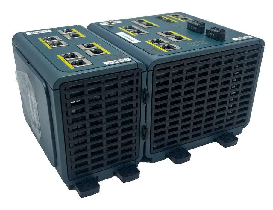 Cisco IE-3000-8TC-E Industrial Ethernet Switch w/ 8-Port IEM-3000-8TM= Expansion