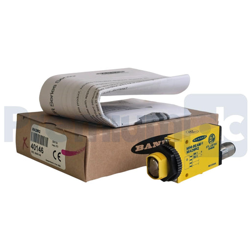 Banner MIAD9RQ | 40146 Mini-Beam Photoelectric Sensor Receiver NAMUR M12 QD NSMP