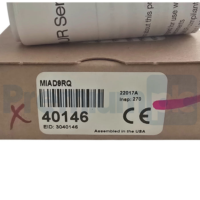 Banner MIAD9RQ | 40146 Mini-Beam Photoelectric Sensor Receiver NAMUR M12 QD NSMP