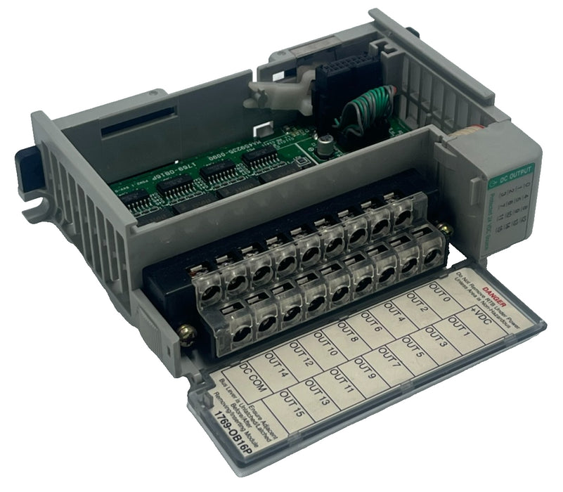 ALLEN BRADLEY 1769-OB16P SER B 16 Pt 24VDC POSITIVE LOGIC Output Module
