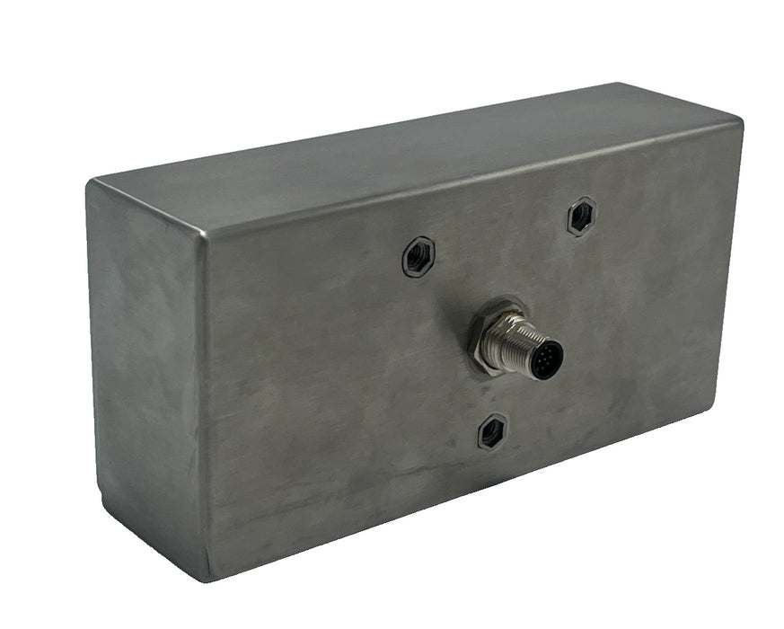 NEW STAINLESS STEEL 4 PUSH-BUTTON CONTROL ENCLOSURE BOX 7-1/8" X 3-1/2" X 2-1/4"