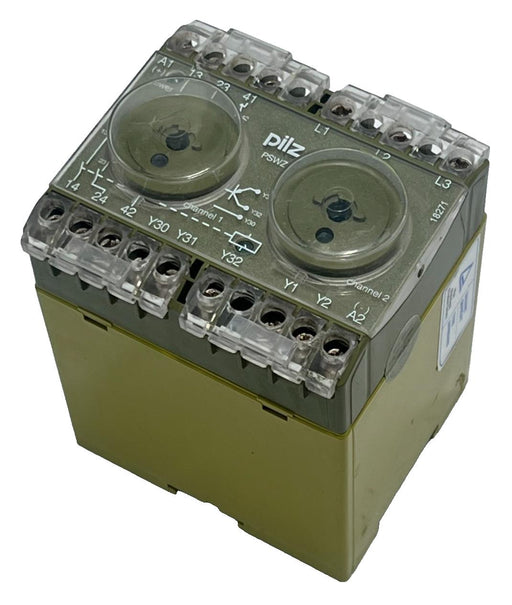 PILZ PSWZ 24VAC Safety Relay Pswz X1P 24VAC 2n/o 751104 Dual Channel E-Stop