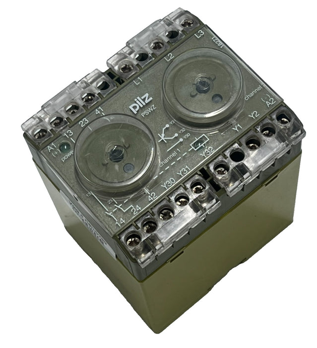 PILZ PSWZ 24VAC Safety Relay Pswz X1P 24VAC 2n/o 751104 Dual Channel E-Stop