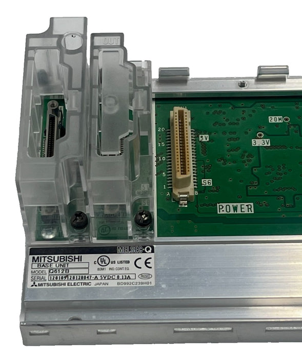 MITSUBISHI Q612B Base Chassis 12 Slot Rack Q Series PLC Melsec Q612B