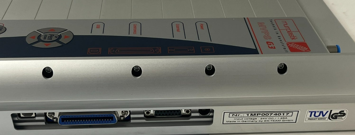 MURRPLASTIK MVPS G3 Plotting Device 86621210 Automated Labeling Plotter