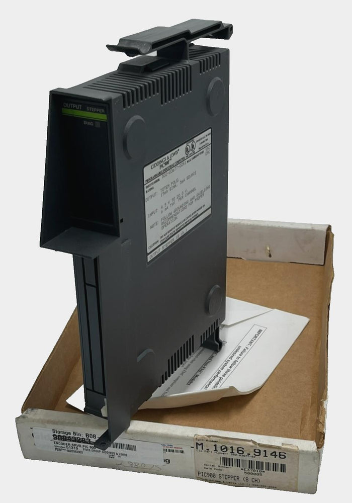 Giddings & Lewis 502-03677-02R1 PiC900 Output Stepper Module 8CH 5020367702R1