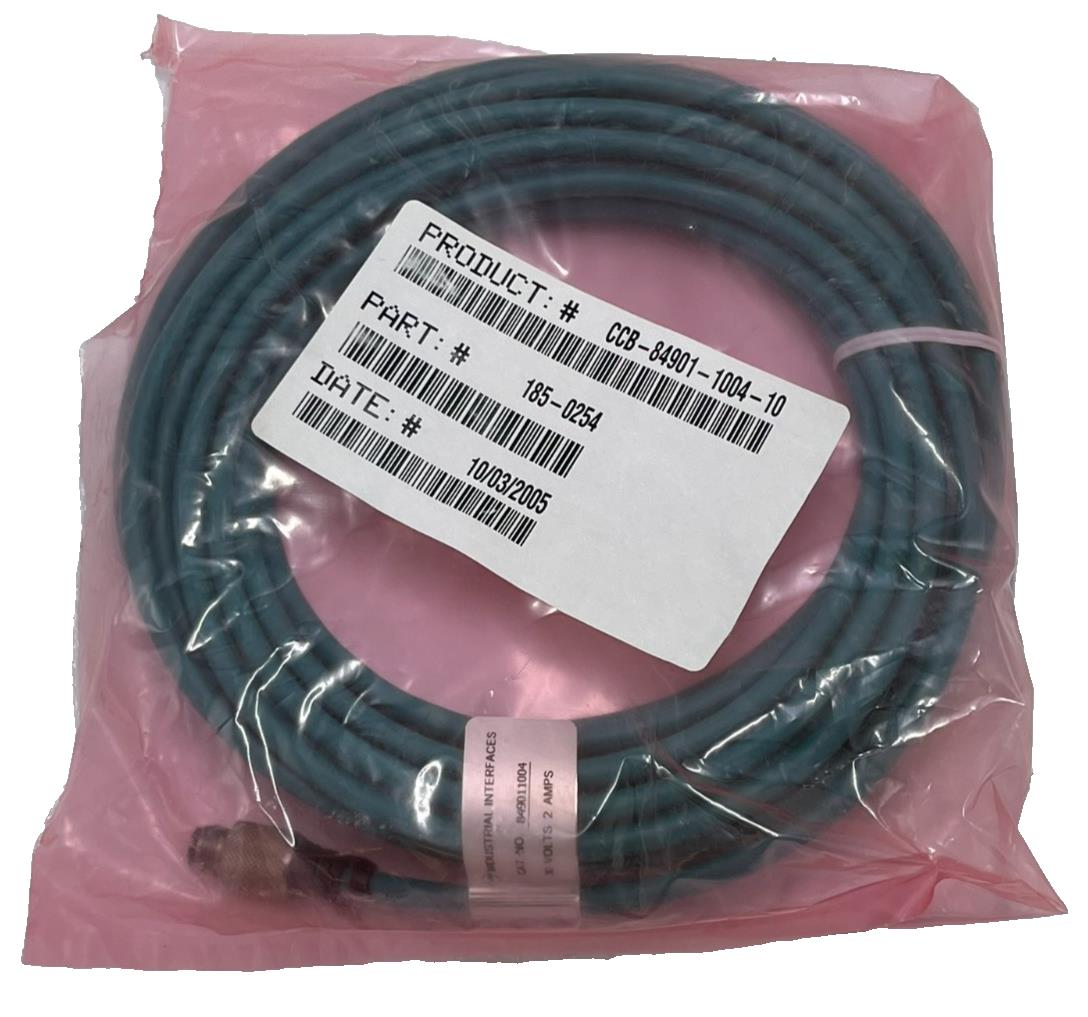 COGNEX CCB-84901-1004-10 I/O Cable Assembly 10M 185-0254 In-Sight Vision System