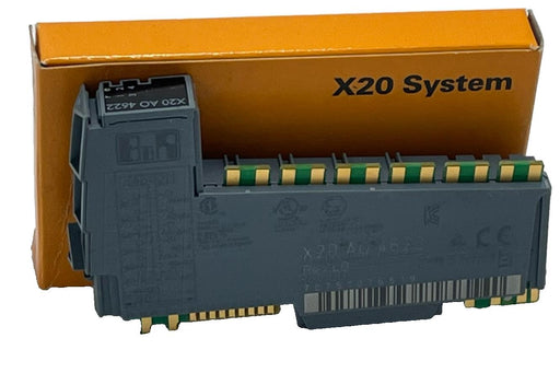 B&R X20AO4622 X20 Analog Output Module 4-Channel ±10V 0-20mA 13-Bit 0x1BA3 NSMP