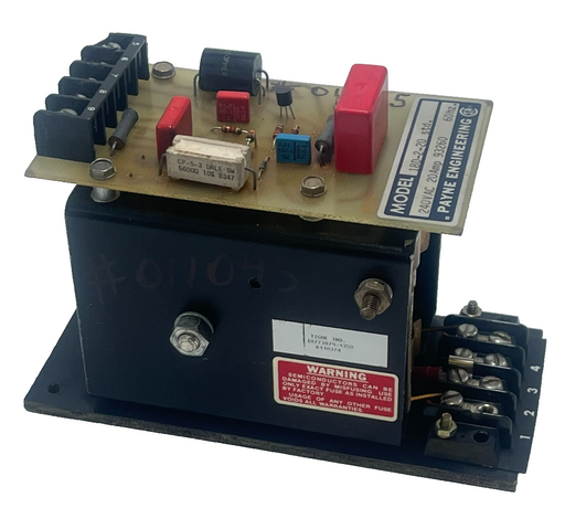 PAYNE ENGINEERING 18D-2-20 Power Controller 240VAC 20A Single Phase SCR Control