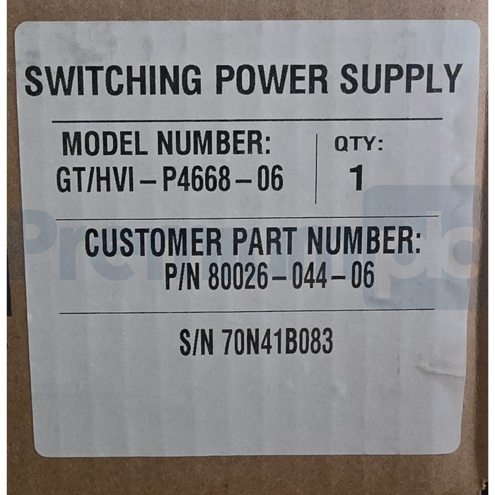 Allen Bradley 80026-044-06-R /1 PowerFlex 7000 Power Supply GT/HVI-P4668-06 NSFS