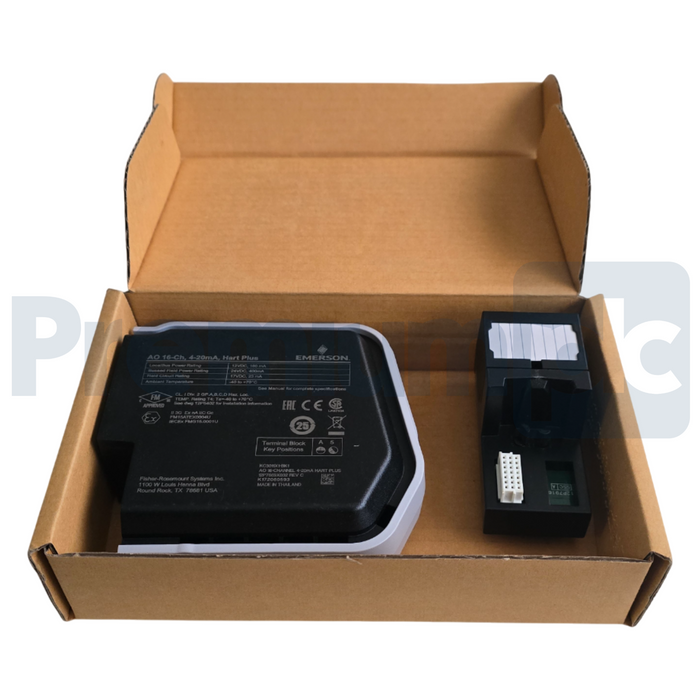 Emerson DeltaV SE4055S2B5 AO Plus Card 16CH 4-20mA HART 12P7669X032 KC3011X1-BK1
