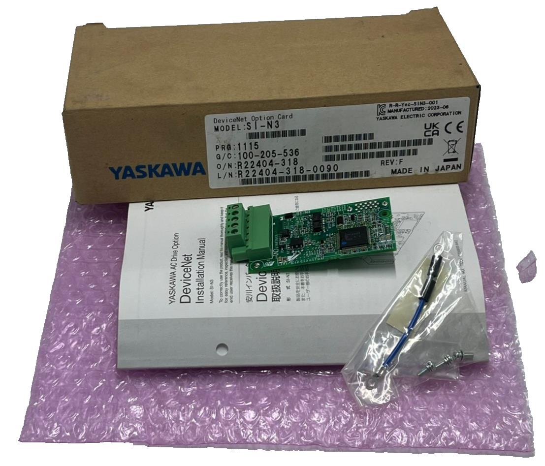 YASKAWA SI-N3 DeviceNet Option Card Communication Module V1000 A1000 GA800, NSMP