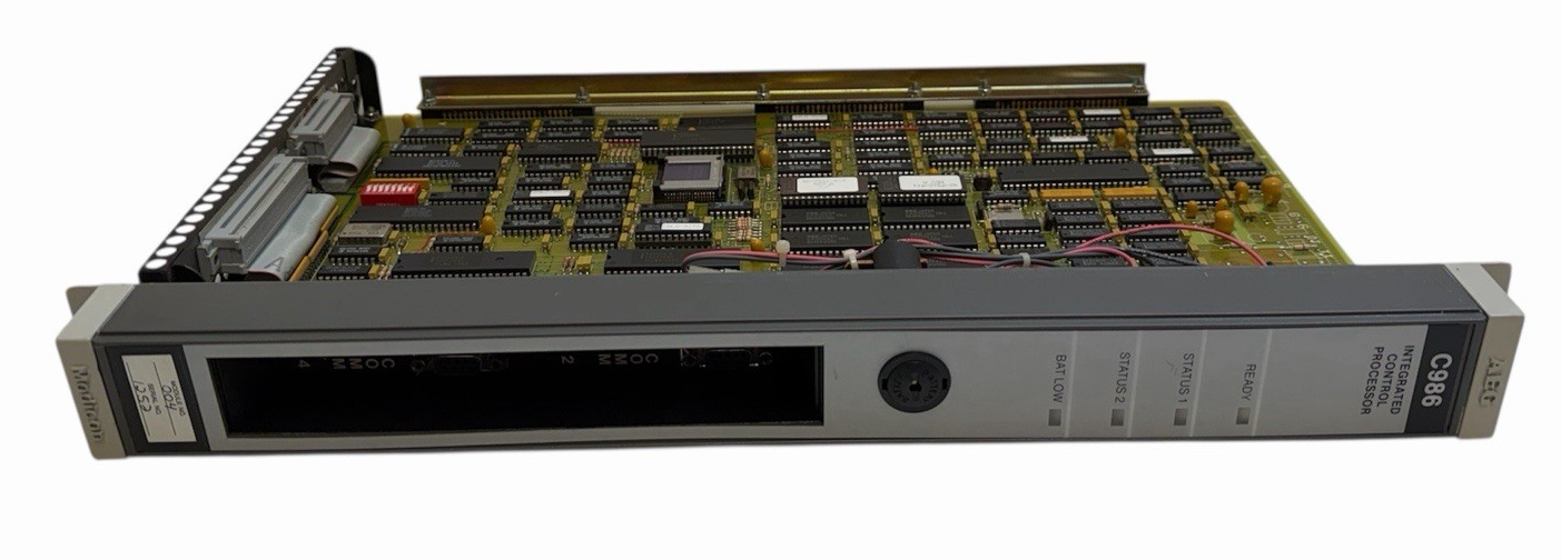 MODICON P5-984B-132 Programmable Controller 984 Series 7-Slot Rack Chassis
