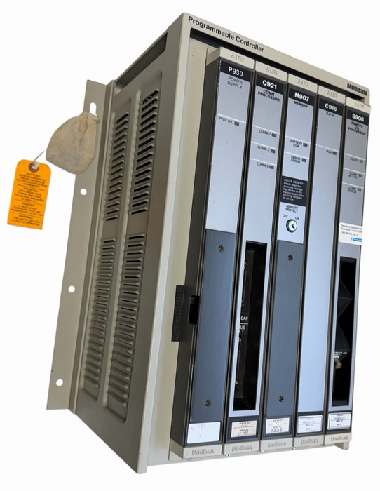 MODICON P5-984B-832 Programmable Controller 984 Series 5-Slot PLC Rack P5984B832
