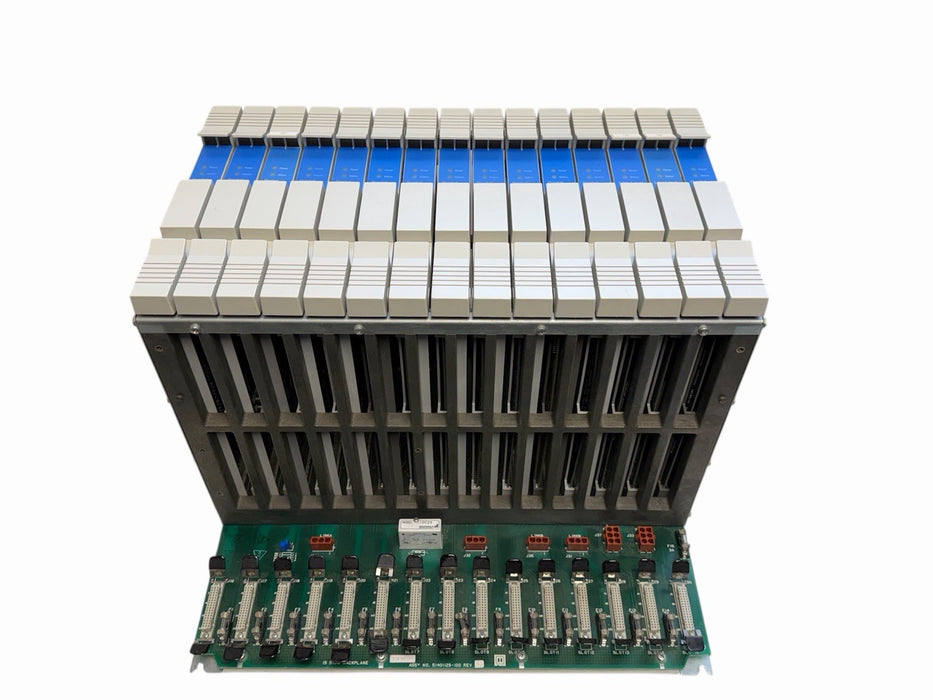 HONEYWELL 51401525-100 Rev A 15-Slot Chassis w/ (13) Digital & (2) Analog Module