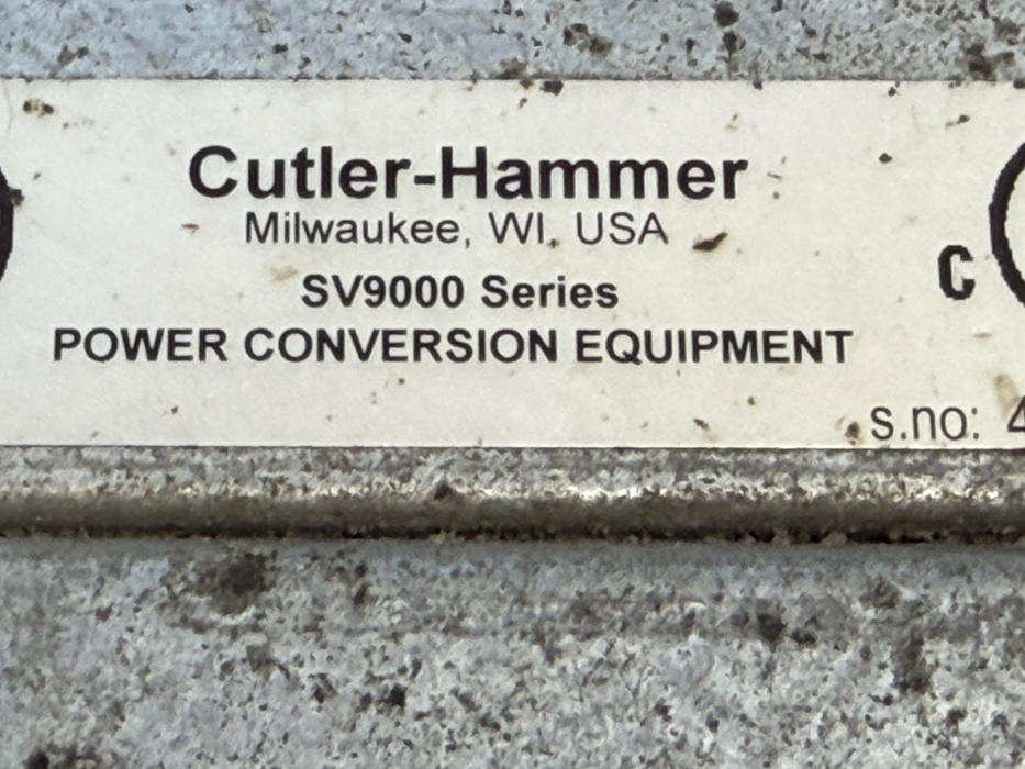 CUTLER-HAMMER SV9F20AS-6M0A00 SV9000 Drive 2HP 230V 3-Phase VFD