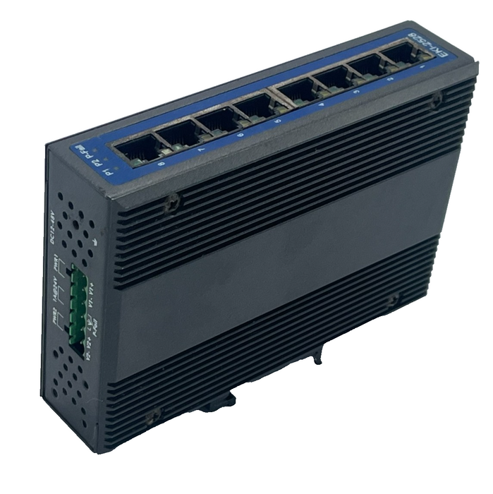 ADVANTECH EKI-2528 8-Port Industrial Unmanaged Ethernet Switch DIN Rail 24VDC