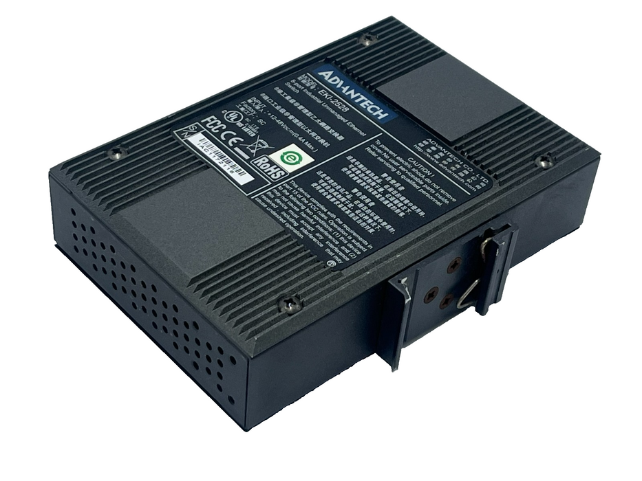 ADVANTECH EKI-2528 8-Port Industrial Unmanaged Ethernet Switch DIN Rail 24VDC