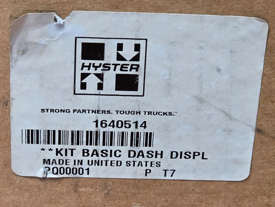 NEW HYSTER 1640514 / HY1640514 BASIC DASH DISPLAY KIT 1340169 | COLUMN DISPLAY