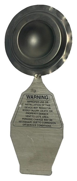 BS&B 1.5" Rupture Disk Type B Hastelloy C276 Burst 4245 PSIG @ 140 F 1.5 Inch