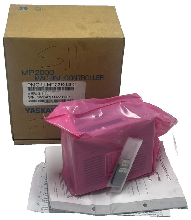 YASKAWA PMC-U-MP23S04L2 MP2300Siec Machine Controller Ver 3.1.1.1, NSMP