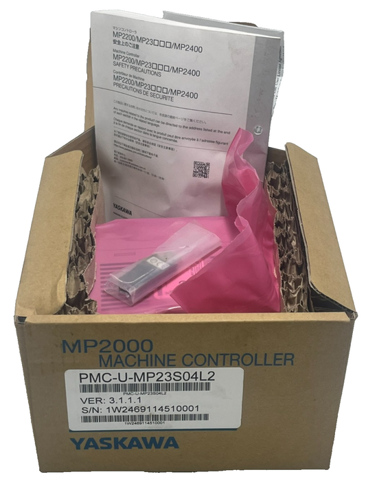 YASKAWA PMC-U-MP23S04L2 MP2300Siec Machine Controller Ver 3.1.1.1, NSMP