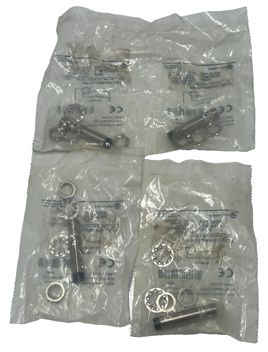LOT OF 4 ALLEN-BRADLEY 872C-DH4NP12-D4 Inductive Proximity Sensor 4mm Flush PNP