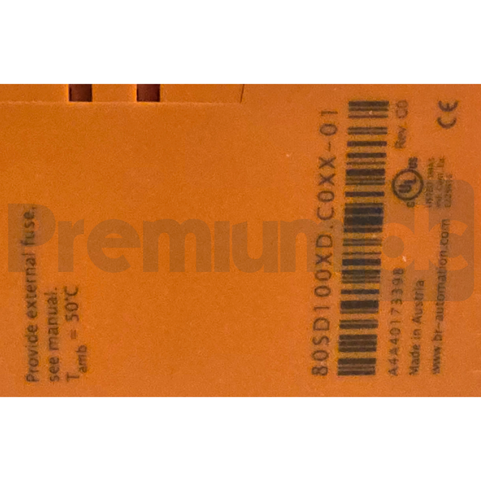 B&R 80SD100XD.C0XX-01 ACOPOSmicro 100D Stepper Motor Module X2X Link 0xA4A4 XLNT