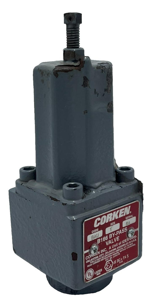 CORKEN B166 By-Pass Valve 1" NPT Ports Iron/Steel Industrial Relief Valve