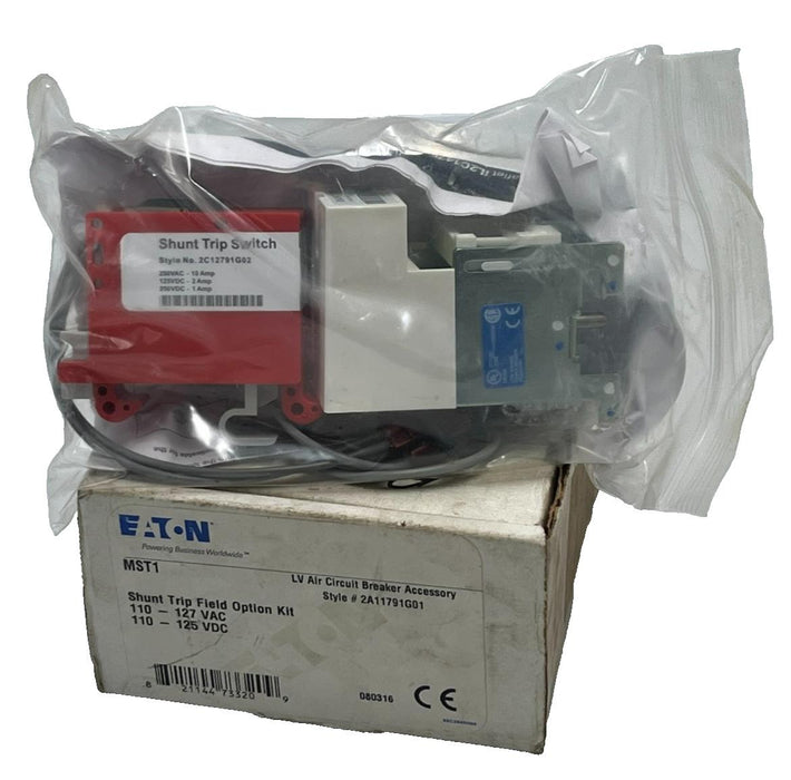 Eaton MST1 Magnum Shunt Trip Field Option Kit Style 2A11791G01 110-127VAC NSMP